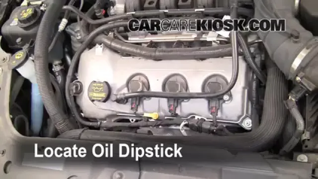 2011 Ford Taurus SEL 3.5L V6 Oil Check Oil Level